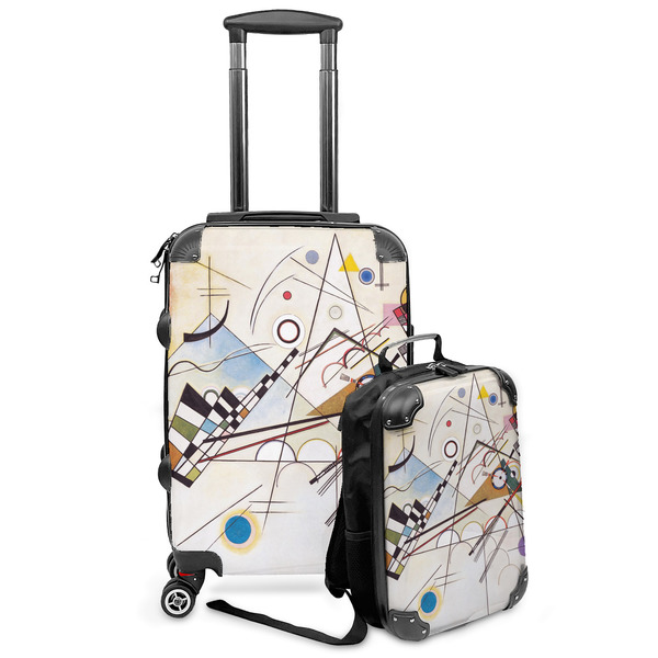 Custom Kandinsky Composition 8 Kids 2-Piece Luggage Set - Suitcase & Backpack