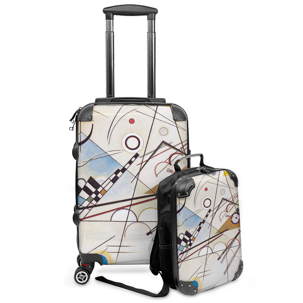 Custom Kandinsky Composition 8 Kids 2-Piece Luggage Set - Suitcase & Backpack