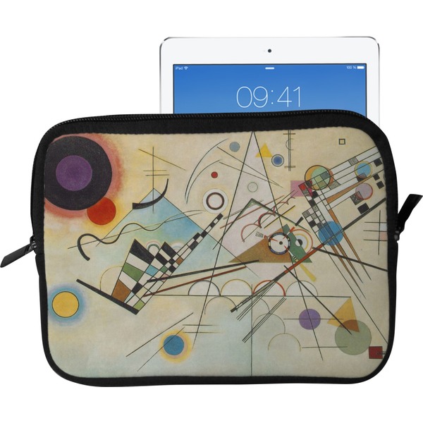Custom Kandinsky Composition 8 Tablet Case / Sleeve - Large