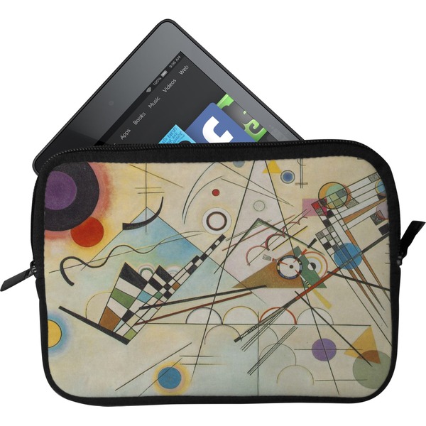 Custom Kandinsky Composition 8 Tablet Case / Sleeve - Small
