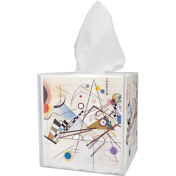Custom Kandinsky Composition 8 Tissue Box Cover