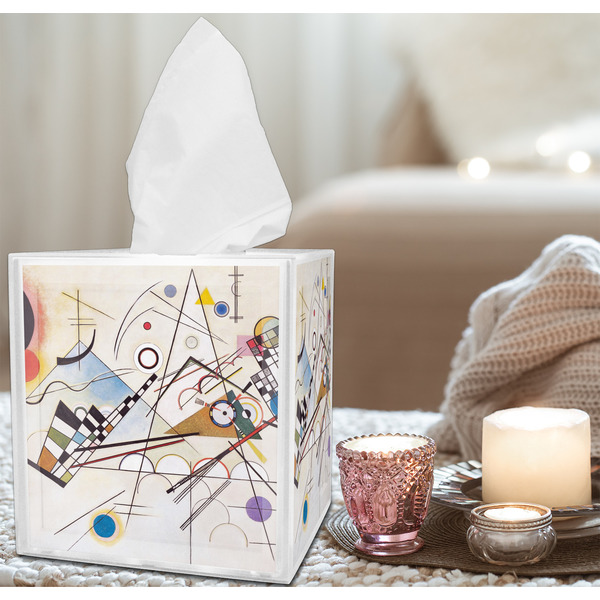 Kandinsky Composition 8 Tissue Box - LIFESTYLE