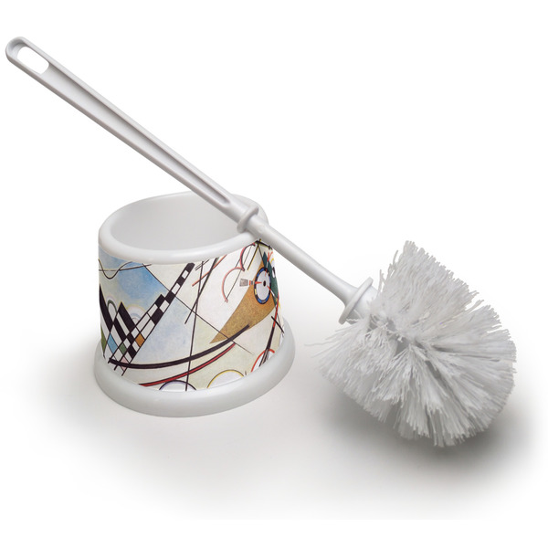 Custom Kandinsky Composition 8 Toilet Brush