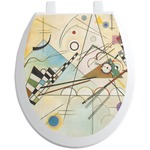 Kandinsky Composition 8 Toilet Seat Decal
