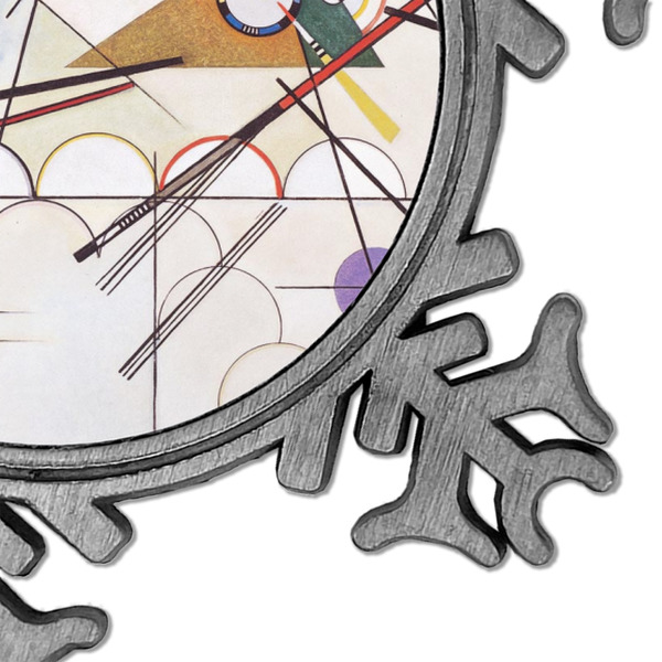 Kandinsky Composition 8 Vintage Snowflake - Detail