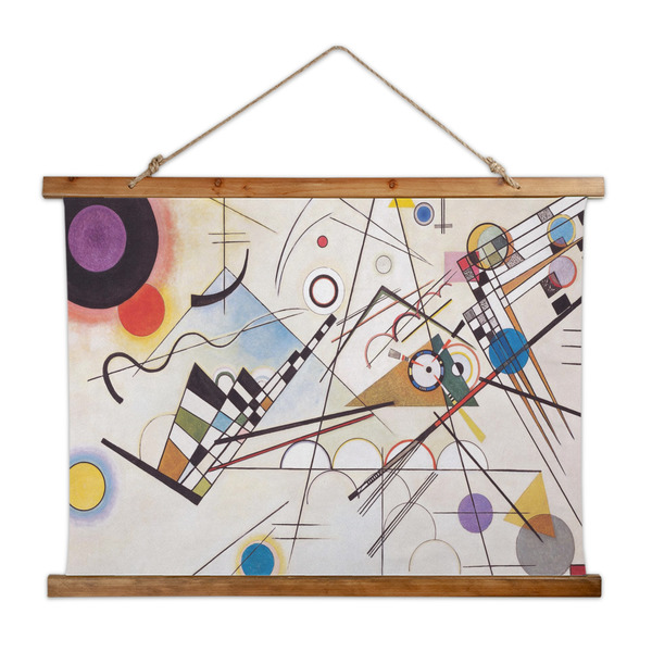 Custom Kandinsky Composition 8 Wall Hanging Tapestry - Wide