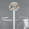 Kandinsky Composition 8 White Plastic 5.5" Stir Stick - Round - Main