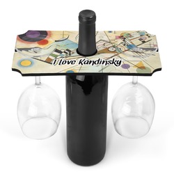 Kandinsky Composition 8 Wine Bottle & Glass Holder
