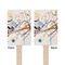 Kandinsky Composition 8 Wooden 6.25" Stir Stick - Rectangular - Double Sided - Front & Back