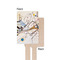Kandinsky Composition 8 Wooden 6.25" Stir Stick - Rectangular - Single - Front & Back