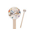 Kandinsky Composition 8 7.5" Round Wooden Stir Sticks - Single Sided