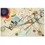 Kandinsky Composition 8 Woven Mat