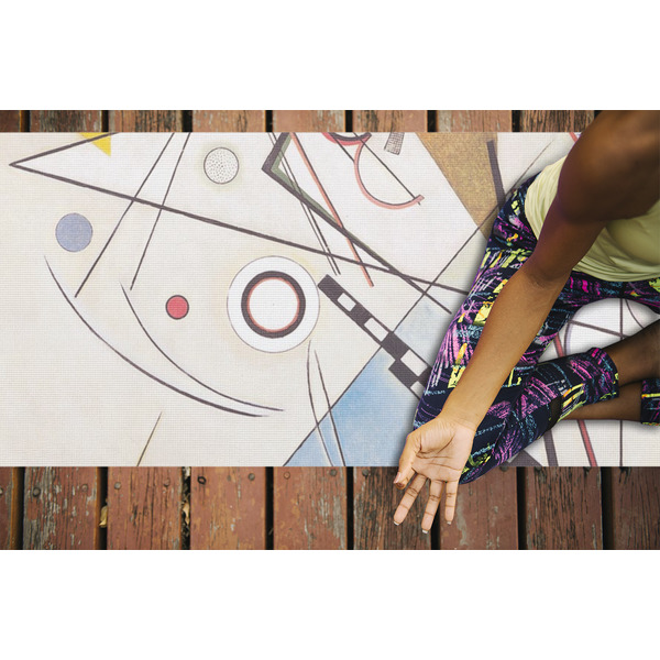 Kandinsky Composition 8 Yoga Mats - LIFESTYLE