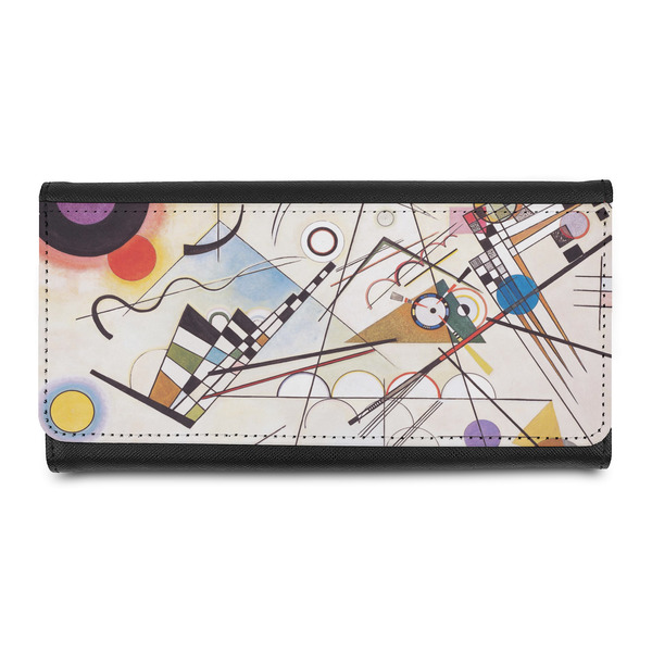 Custom Kandinsky Composition 8 Leatherette Ladies Wallet