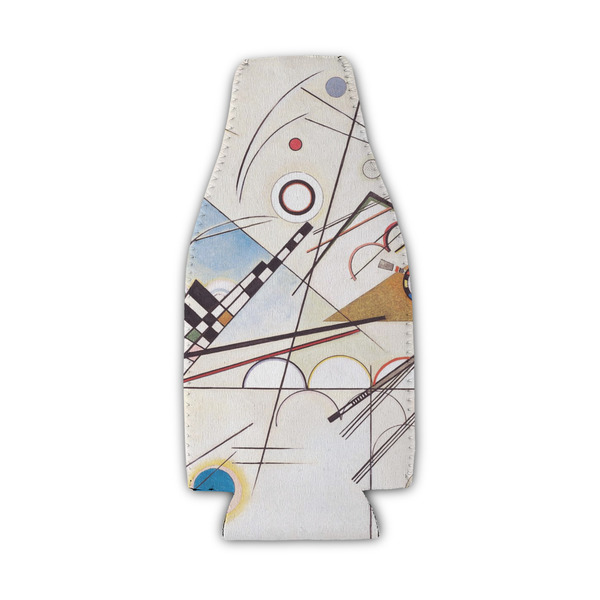 Kandinsky Composition 8 Zipper Bottle Cooler - Set of 4 - FRONT