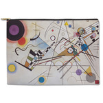 Kandinsky Composition 8 Zipper Pouch - Large - 12.5"x8.5"