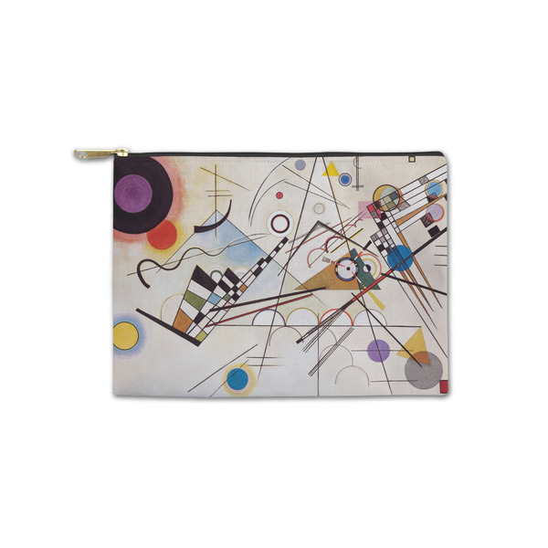 Custom Kandinsky Composition 8 Zipper Pouch - Small - 8.5"x6"