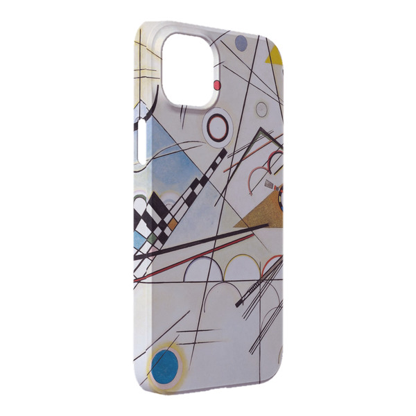 Custom Kandinsky Composition 8 iPhone Case - Plastic - iPhone 14 Plus