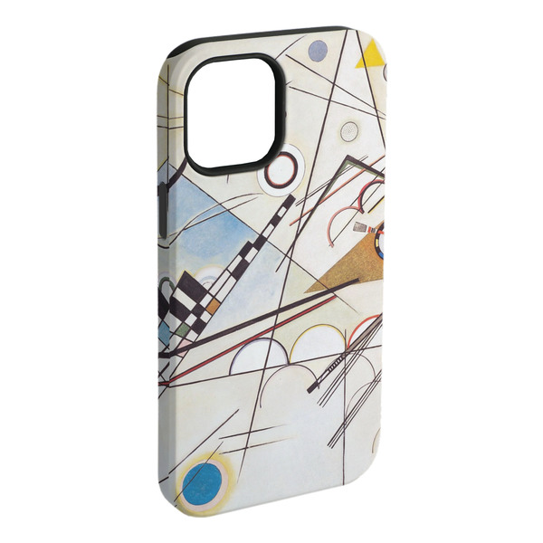 Custom Kandinsky Composition 8 iPhone Case - Rubber Lined - iPhone 15 Plus