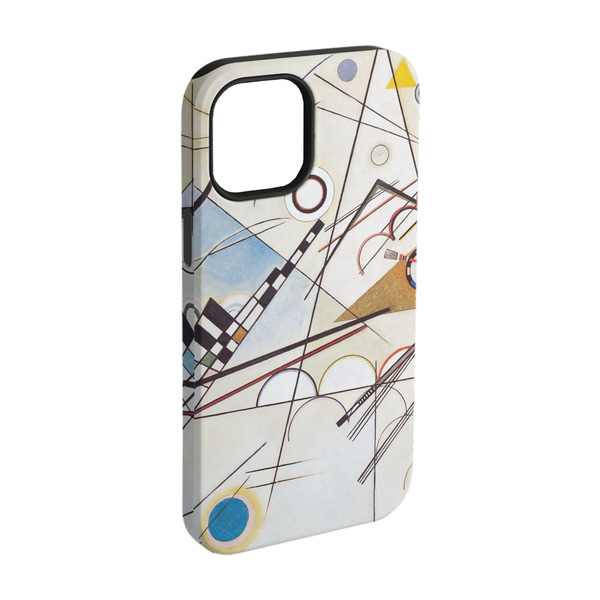 Custom Kandinsky Composition 8 iPhone Case - Rubber Lined - iPhone 15