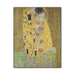 The Kiss (Klimt) - Lovers Wood Print - 11x14