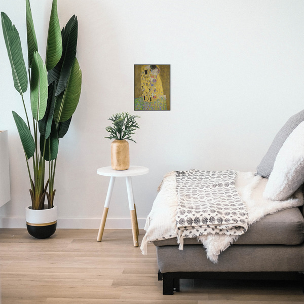 The Kiss (Klimt) - Lovers 11x14 Wood Print - In Context