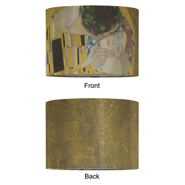 The Kiss (Klimt) - Lovers 12" Drum Lampshade - APPROVAL (Fabric)