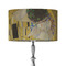 The Kiss (Klimt) - Lovers 12" Drum Lamp Shade - Fabric