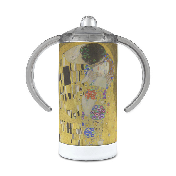 Custom The Kiss (Klimt) - Lovers 12 oz Stainless Steel Sippy Cup