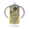 The Kiss (Klimt) - Lovers 12 oz Stainless Steel Sippy Cups - FRONT