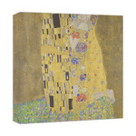 The Kiss (Klimt) - Lovers Canvas Print - 12x12