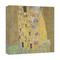 The Kiss (Klimt) - Lovers 12x12 - Canvas Print - Angled View