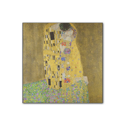 The Kiss (Klimt) - Lovers Wood Print - 12x12