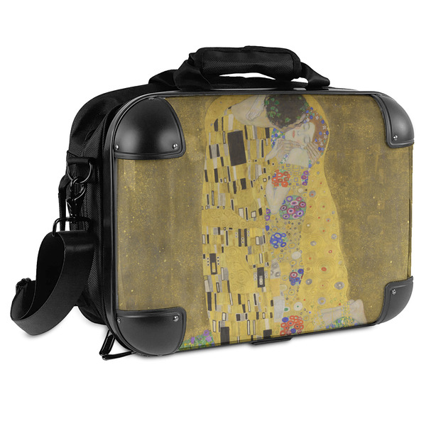 Custom The Kiss (Klimt) - Lovers Hard Shell Briefcase - 15"
