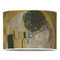 The Kiss (Klimt) - Lovers 16" Drum Lampshade - FRONT (Poly Film)