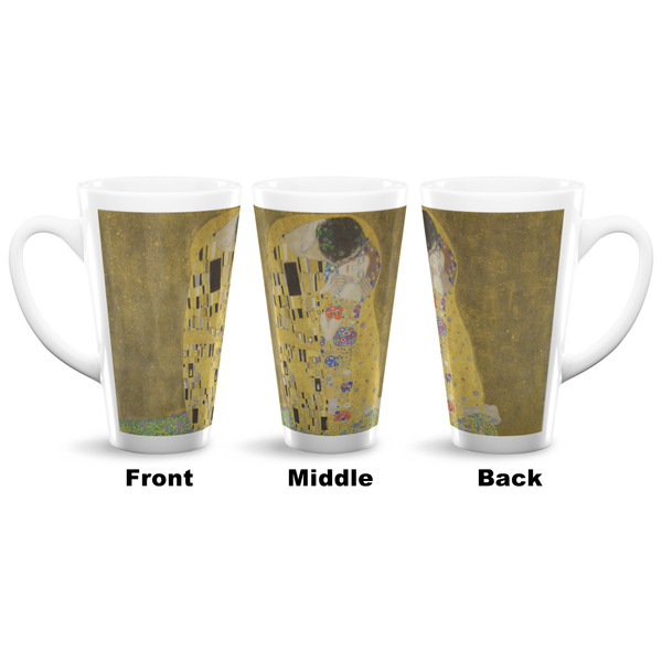 The Kiss (Klimt) - Lovers 16 Oz Latte Mug - Approval