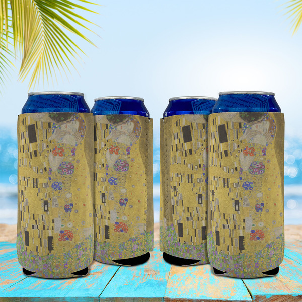 The Kiss (Klimt) - Lovers 16oz Can Sleeve - Set of 4 - LIFESTYLE