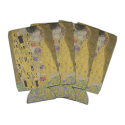 The Kiss (Klimt) - Lovers Can Cooler (16 oz) - Set of 4