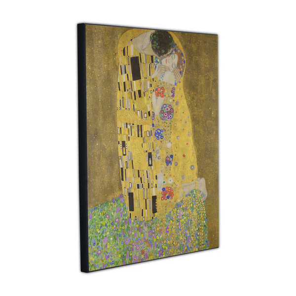 The Kiss (Klimt) - Lovers 16x20 Wood Print - Angle View