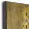 The Kiss (Klimt) - Lovers 16x20 Wood Print - Closeup