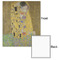 The Kiss (Klimt) - Lovers 20x24 - Matte Poster - Front & Back