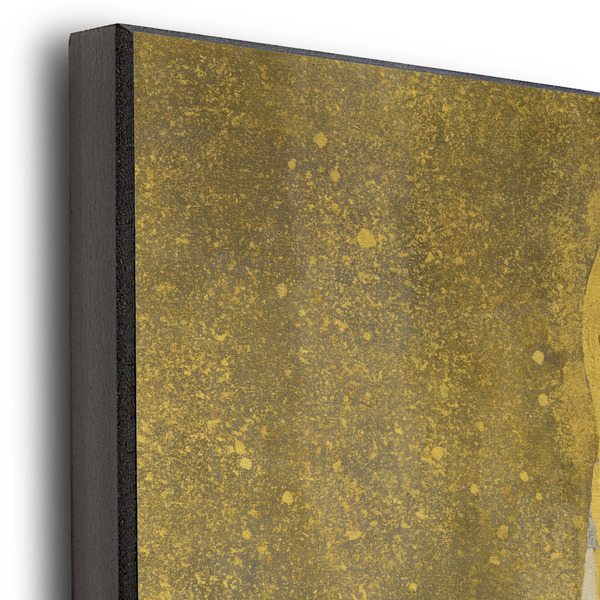 The Kiss (Klimt) - Lovers 20x24 Wood Print - Closeup