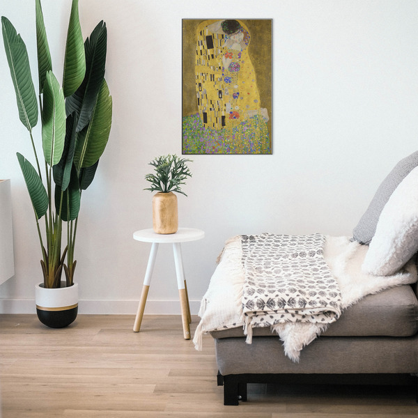 The Kiss (Klimt) - Lovers 20x30 Wood Print - In Context