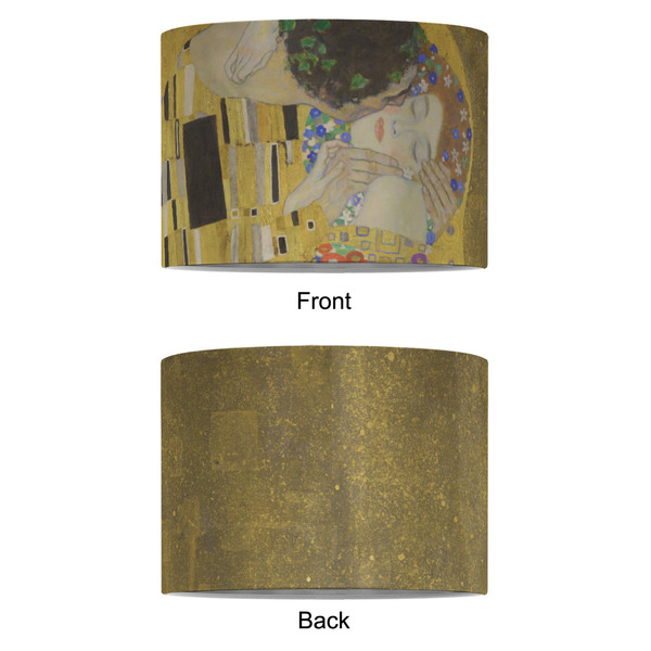 The Kiss (Klimt) - Lovers 8" Drum Lampshade - APPROVAL (Fabric)