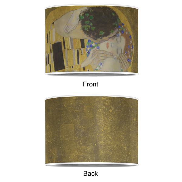 The Kiss (Klimt) - Lovers 8" Drum Lampshade - APPROVAL (Poly Film)