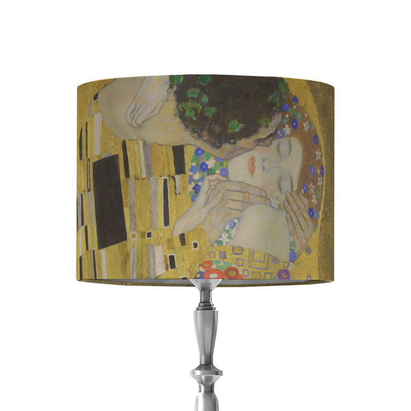 Custom The Kiss (Klimt) - Lovers 8" Drum Lamp Shade - Fabric