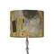 The Kiss (Klimt) - Lovers 8" Drum Lampshade - ON STAND (Fabric)