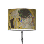 The Kiss (Klimt) - Lovers 8" Drum Lamp Shade - Poly-film