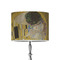 The Kiss (Klimt) - Lovers 8" Drum Lampshade - ON STAND (Poly Film)