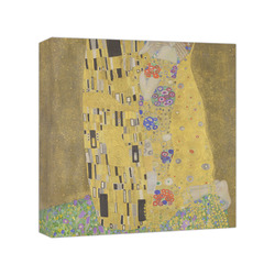 The Kiss (Klimt) - Lovers Canvas Print - 8x8